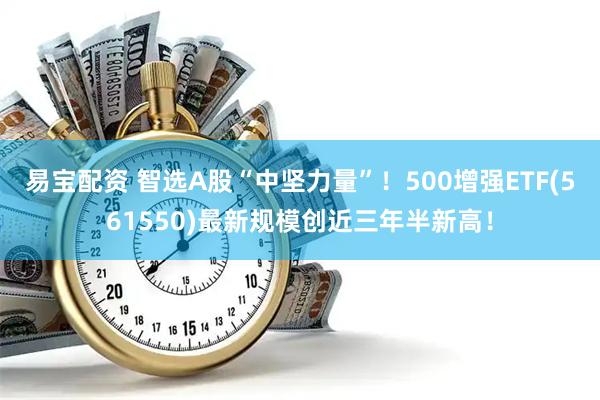 易宝配资 智选A股“中坚力量”！500增强ETF(561550)最新规模创近三年半新高！
